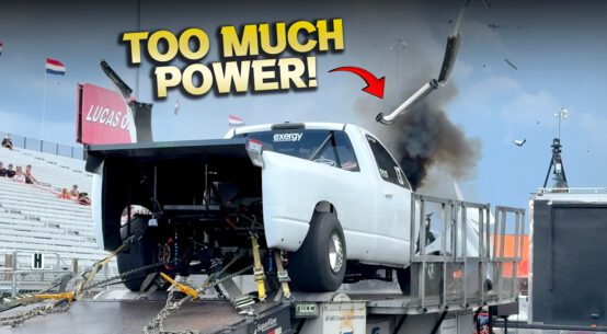 3825 HP Cummins diesel truck on the dyno during Ultimate Callout Challenge 2026