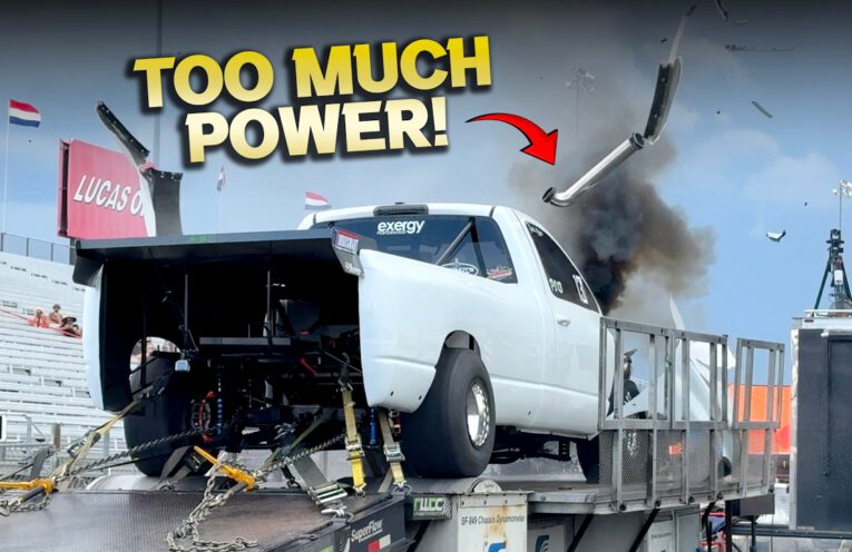 3825 HP Cummins diesel truck on the dyno during Ultimate Callout Challenge 2026