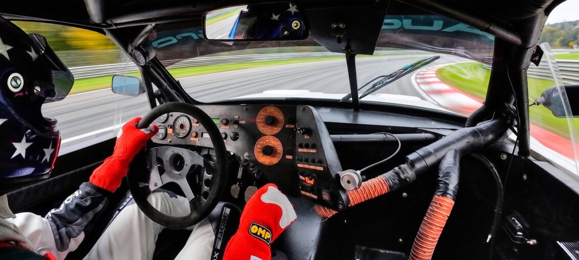 720HP 1989 Audi 90 IMSA GTO driven by Hans-Joachim Stuck at Salzburgring