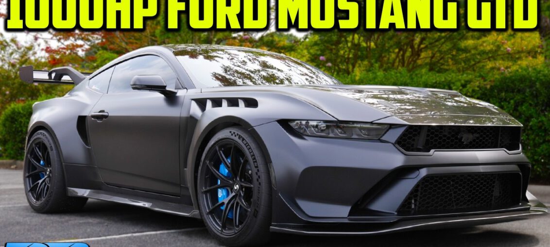 1000HP Ford Mustang GTD modified with performance upgrades
