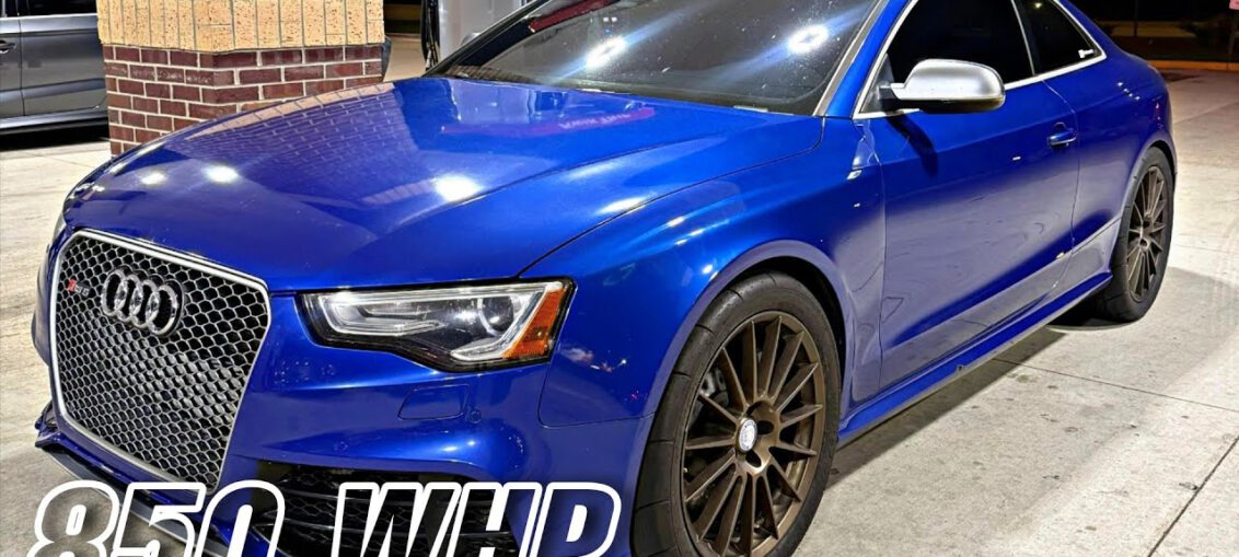 850WHP Audi RS5 Quattro with 4.0 TFSI swap and G40-1150 turbo