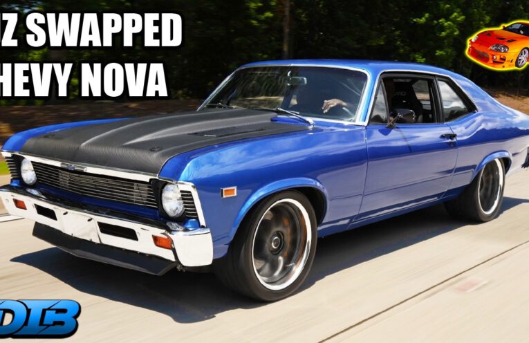 860HP 2JZ-powered 1968 Chevy Nova with Toyota Supra engine swap
