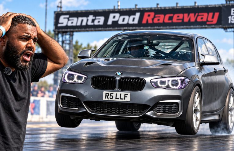 1725HP BMW M140i B58 drag car built for world-record quarter-mile performance