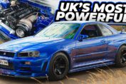 1785HP Nissan R34 GT-R with 8HP70 transmission and Precision 9103 turbo
