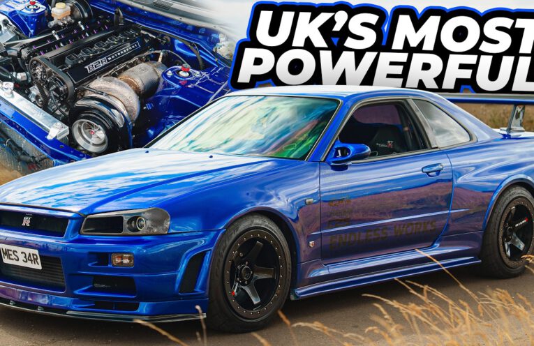 1785HP Nissan R34 GT-R with 8HP70 transmission and Precision 9103 turbo