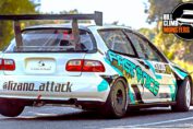 250hp B18 Honda Civic EG6 hillclimb race car driven by Raul Lizano