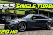 920HP BMW M3 F80 RWD with G40-1150 single turbo