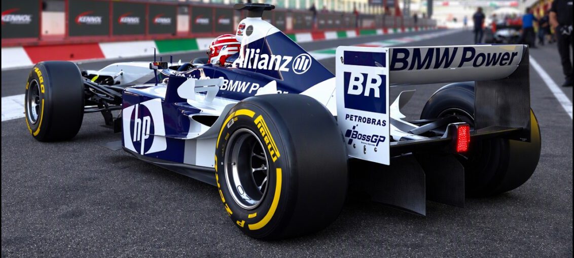 2003 Williams-BMW FW25 Formula 1 car with a 3.0L BMW V10 engine