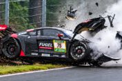 Nürburgring Nordschleife fails and crashes compilation featuring racing incidents and epic saves