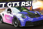 Twin-turbo Porsche 992 GT3 RS producing around 750WHP alongside tuned Porsche Turbo S models featured by ES Motor