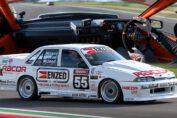 1990 Holden Commodore VL SS Group A touring car with a 5.0L V8 racing at Imola Classic 2026.