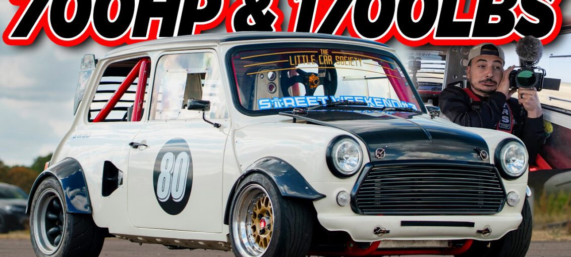 700HP turbocharged K20 classic Mini weighing 1700lbs