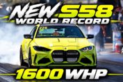 1600WHP BMW M4 G82 X-Drive S58 drag car