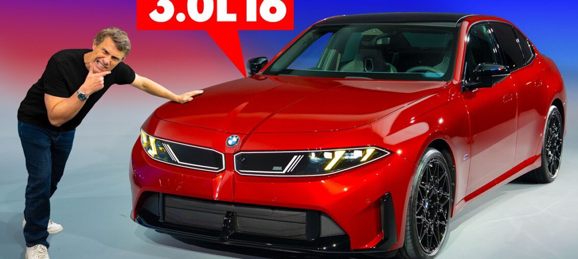 New BMW 3 Series M350 alongside the all-electric BMW i3