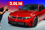 New BMW 3 Series M350 alongside the all-electric BMW i3